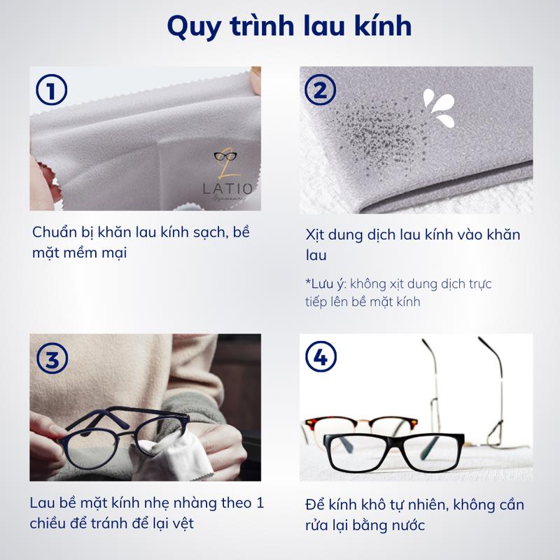 Product Introduction of Nước xịt lau mắt kính LATIO chuyên dụng Đa năng làm sạch bảo vệ mắt kính vượt trội 4