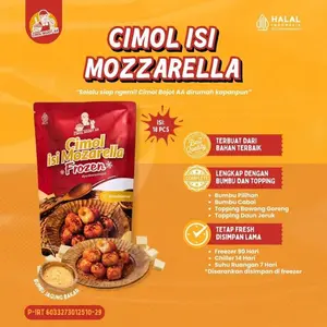 Cemilan Cimol Mozzarella/Cimol Bojot AA Mozzarella Frozen Food - Balado terbatas