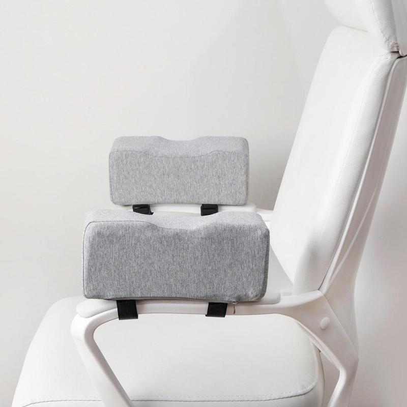 Chair Armrest Pad Pressure Relief Antifouling Armrest Pads Arm Rest Cover Comfy Elbow Armrest Cover for Office Chairs Lift Chair 0