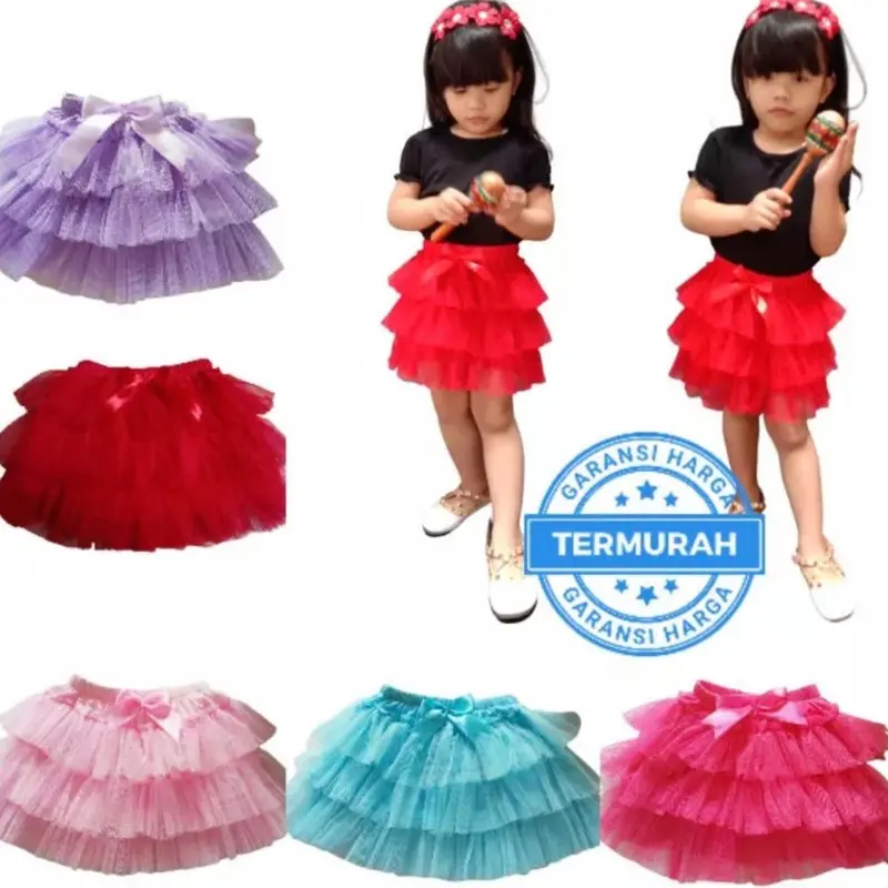 Rok Tutu Anak / Rok Gotik ( 6bulan- 5Tahun) ROK LAYER 0