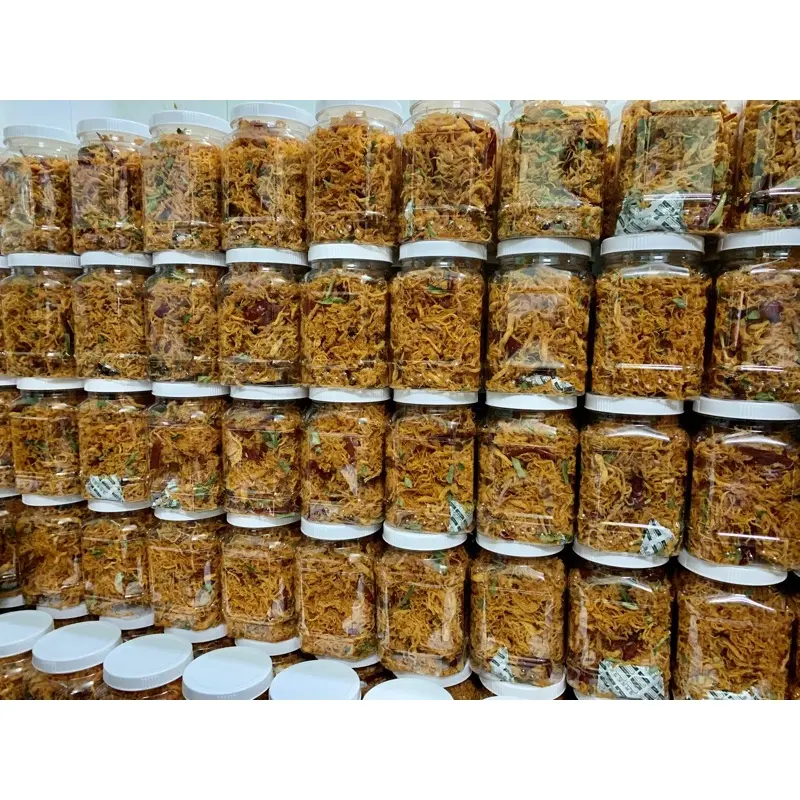 Khô Gà Lá Chanh, Khô gà bơ tỏi Loại 1 Siêu Ngon Hộp 500GR - Sản Phẩm Đạt Tiêu Chuẩn Vệ Sinh An Toàn Thực Phẩm khô  galachanh 6
