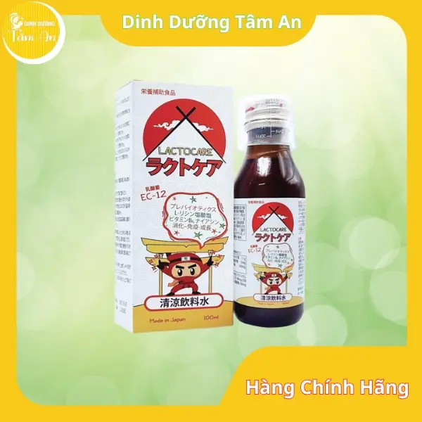 Siro Lactocare Nhật Bản bổ sung 50 Tỷ Lợi Khuẩn DÀNH cho bé biếng ăn, hay ốm, hấp thu kém, chậm lớn