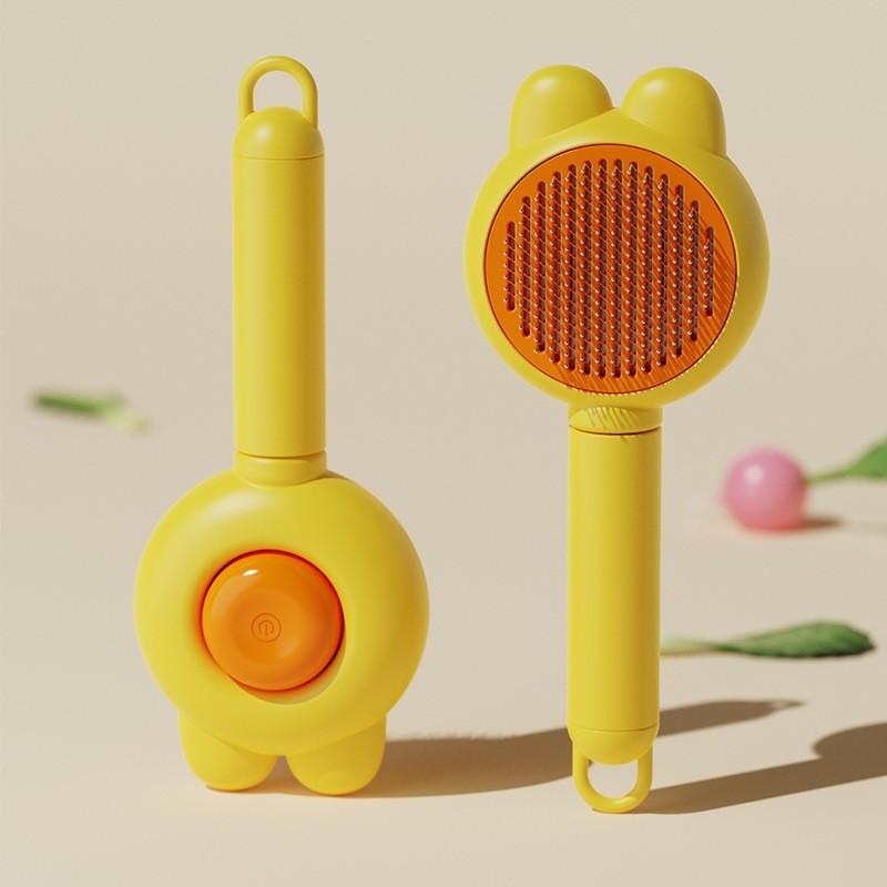 Product Introduction of Hugopet Pet Comb Brush Sisir Grooming Kucing Anjing  Sisir Perawatan Bulu Hewan Peliharaan Pet Grooming sisir  pororo 24