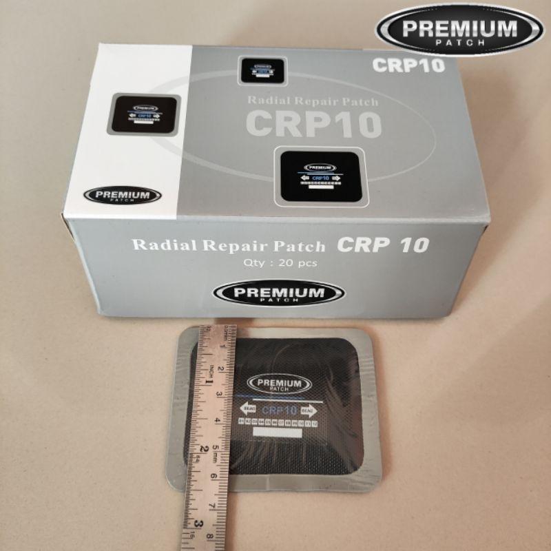 CRP10 PREMIUM PATCH 1 Box isi 20 Pcs - Karet tambal ban luar radial - BESTPATCH versi PREMIUM 1