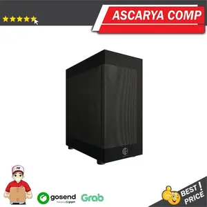 CUBE GAMING PYFY BLACK - mATX - MESH - PSU COVER / Casing Gaming