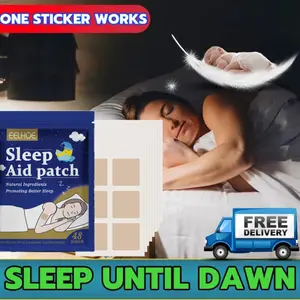 48pcs EELHOE SLEEP PATCH KOYO BANTU SUSAH TIDUR Eye