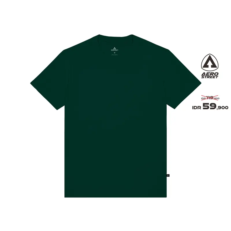 Aerostreet T Shirt Polos Gelap Kaos T-Shirt Tshirt KAAAA 4