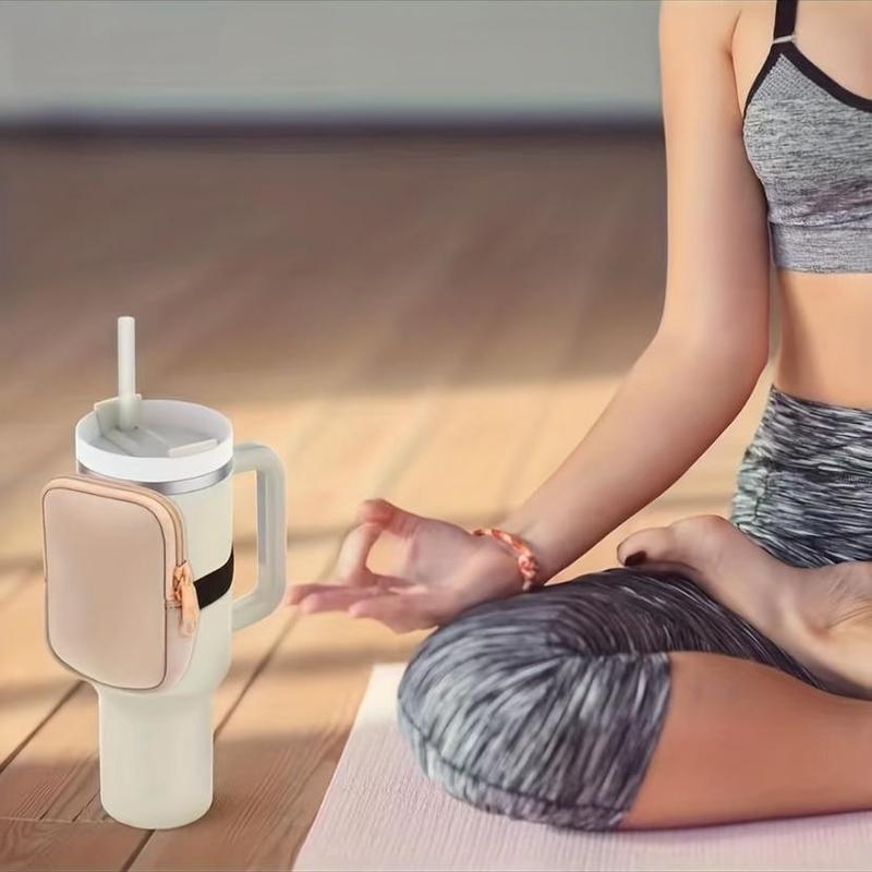 Product Introduction of Water Bottle Holder, Portable Handheld Storage Bag, Water Bottle Pouch for Outdoor Sports, Gym Bag for Running, Sports & Outdoor Accessories 3