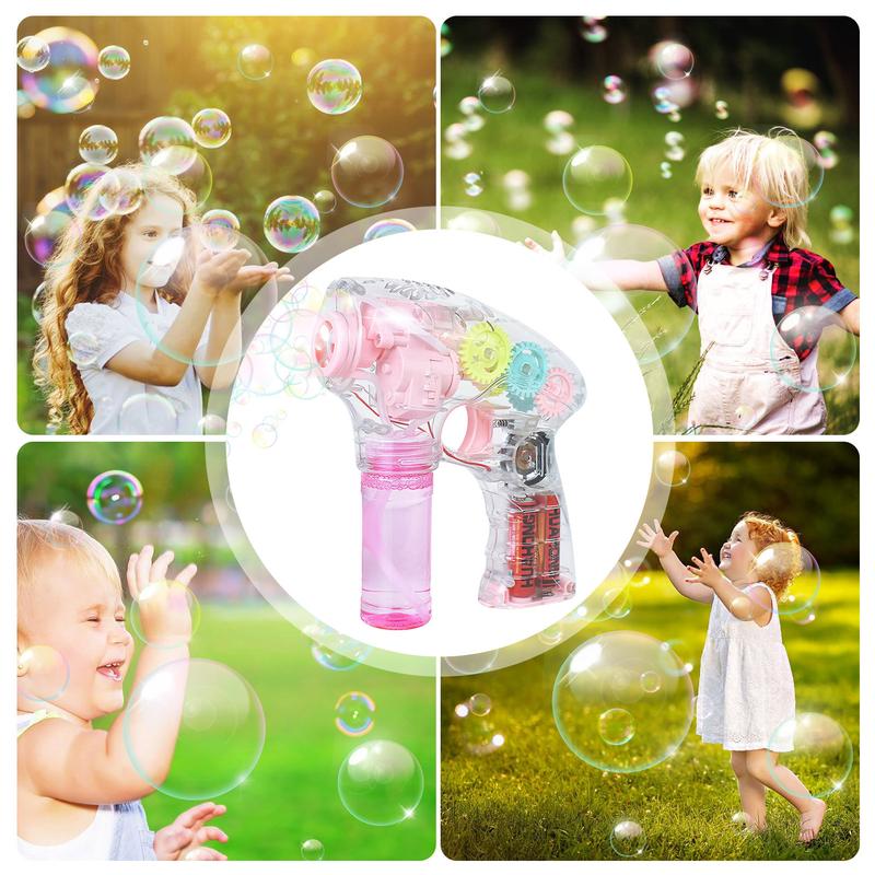 Gear Bubble Machine Handheld Bubble Machine Blower Toy for - TikTok ...