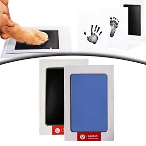 Baby Handprint Footprint Ink Pad Newborn Shower Souvenirs Clean Touch Pad Bantalan Tinta Cap Telapak Kaki Bayi untuk memperingati