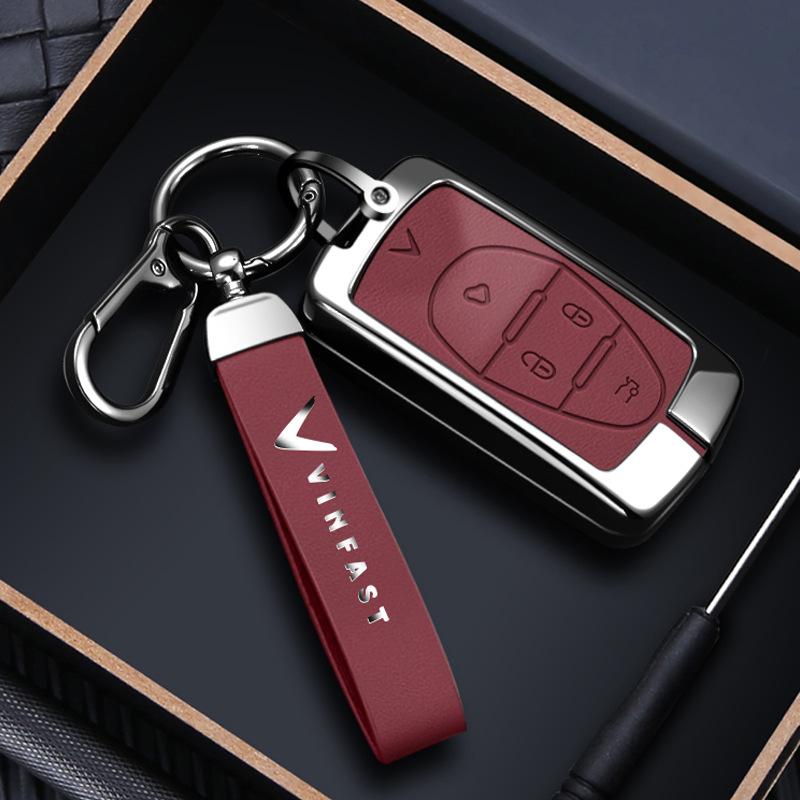 1. Ốp Chìa Khóa - Vỏ Bọc Bảo Vệ Chìa Khóa Ô Tô Vinfast VF3 VF5 VF6 VF7 VF8 VF E34,.. - Phụ Kiện Xe Vip Móc Khoá chiakhoa o to
