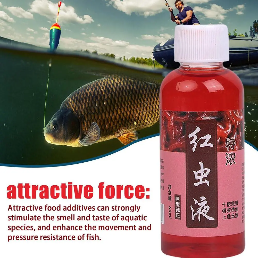 Mồi Mùi Thính Chất Lỏng, Giun Đỏ, Phụ Gia Cá, 1060100 ML, Thu Hút Mồi Câu Cá Tốt Nhất, Thích Hợp Để Câu Cá, T7P5