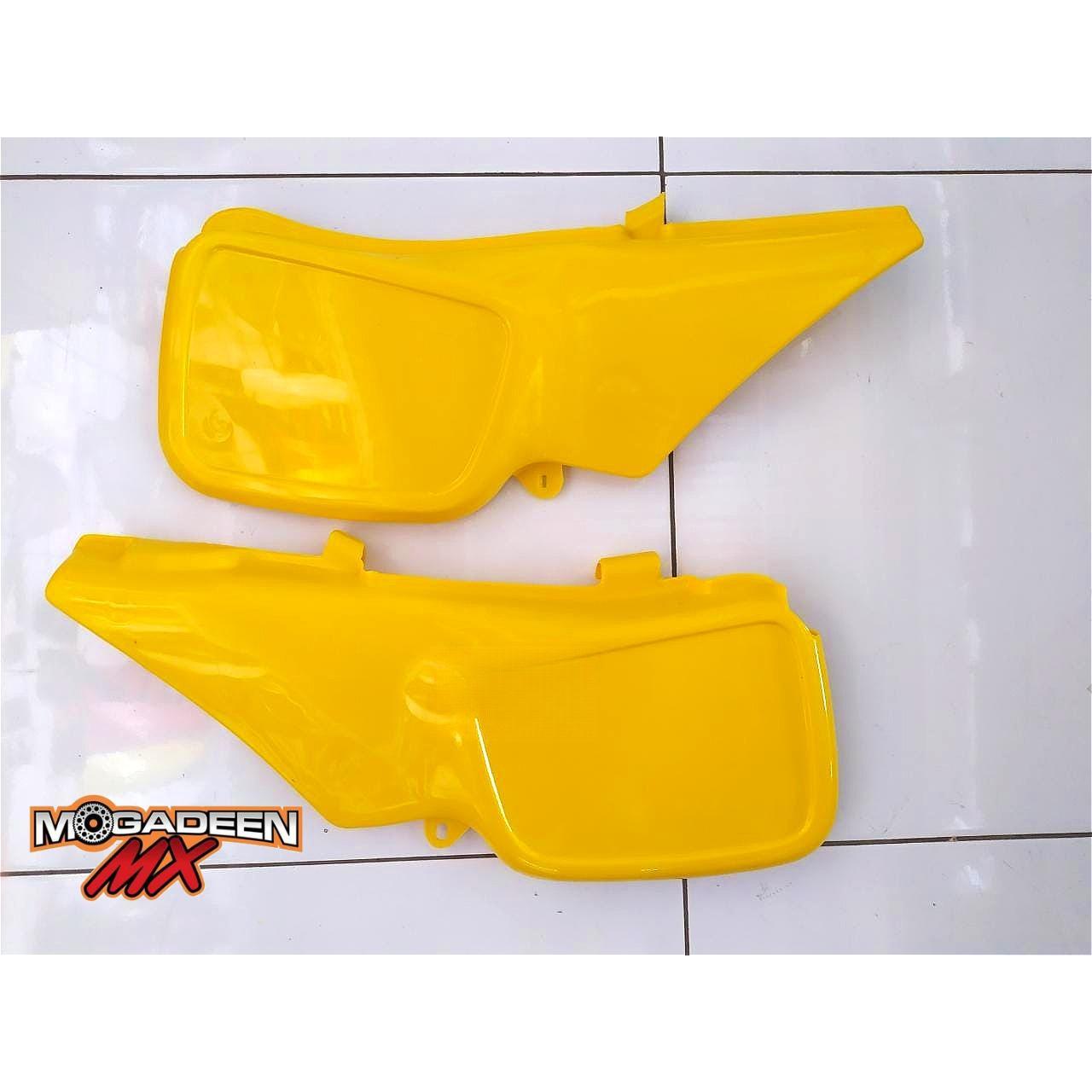 Cover Side Dek Samping Suzuki TS125 TS 125 Kuning *