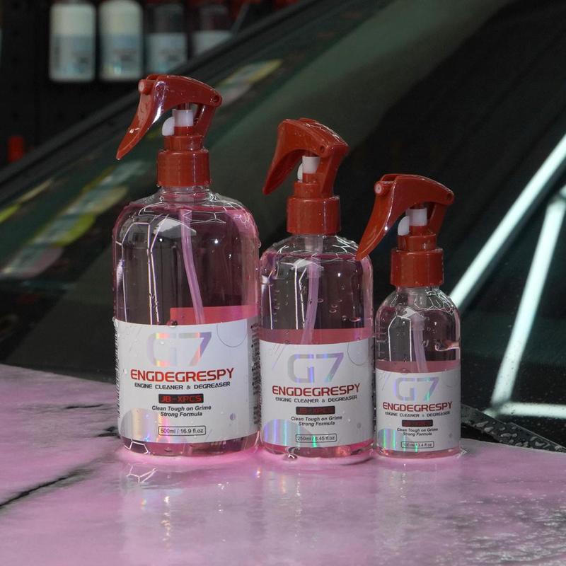 Product Introduction of Car Engine Bay Cleaner, 1 Count Powerful Decontamination Oil Dust Grease Remover, Professional Engine Warehouse Compartment Cleaner 8