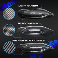 Gambar Pelindung Knalpot Free Go 2019-2021 Hitam Polos Light Black Premium Carbon Cover Tutup Penutup Tameng Kenalpot Muffler Exhaust - Black dari IND Onderdil Kota Bandung 2 Tokopedia