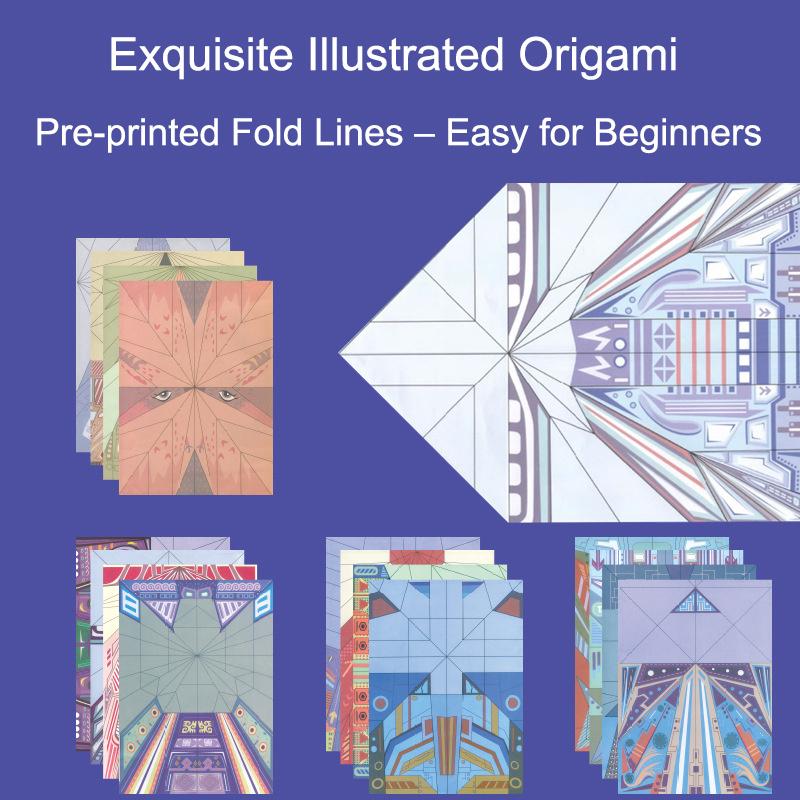 Từ Điển Origami Cho Người Mới Bắt Đầu, Máy Bay Giấy 3D Đầy Màu Sắc, Đồ Chơi Tự Làm Cổ Điển Sáng Tạo, Dành Cho Trẻ Em, Gấp, Thích Hợp Cho Trẻ Em 2