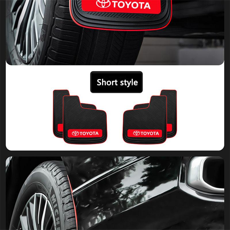 Product Introduction of Suitable for Toyota Camry Corolla Vios Hilux Innova RAV4 Wigo, All Seasons Universal Car Mud Flaps Wide Body Splash Guards. 16