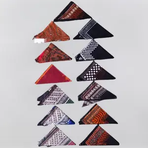 Ikat Kepala Segi tiga - Slayer Batik Segitiga - Udeng Jawa Segi tiga