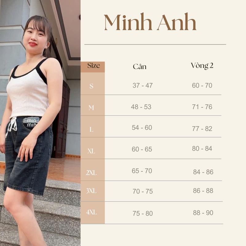 Quần Short Jeans Nữ Cạp Chun Lưng Cao, Quần Bò Nữ Trẻ Trung Năng Động 4