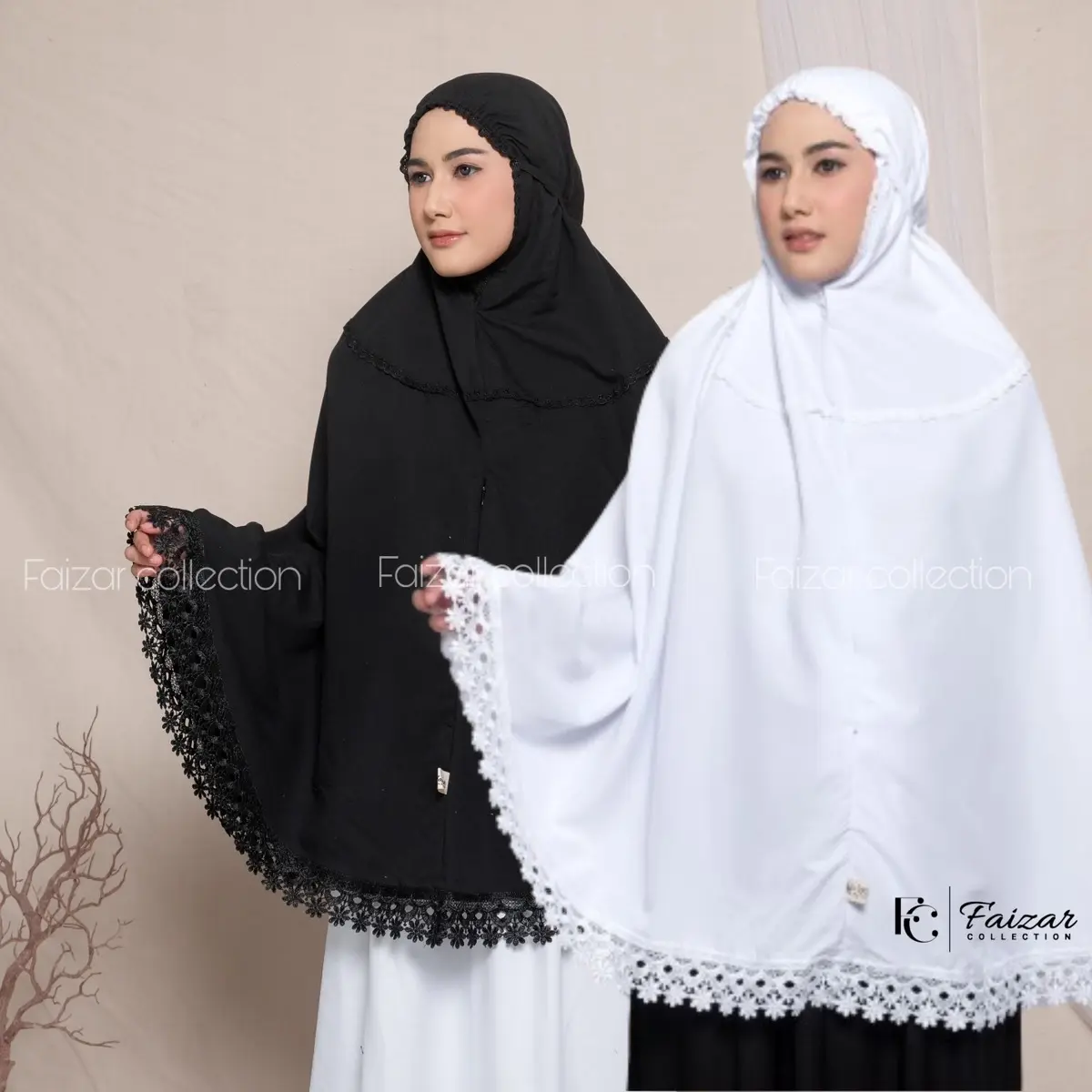 Bergo Hijab Instan Haji Dan Umroh Saku Resleting Anti Copet Katun Mikro Premium