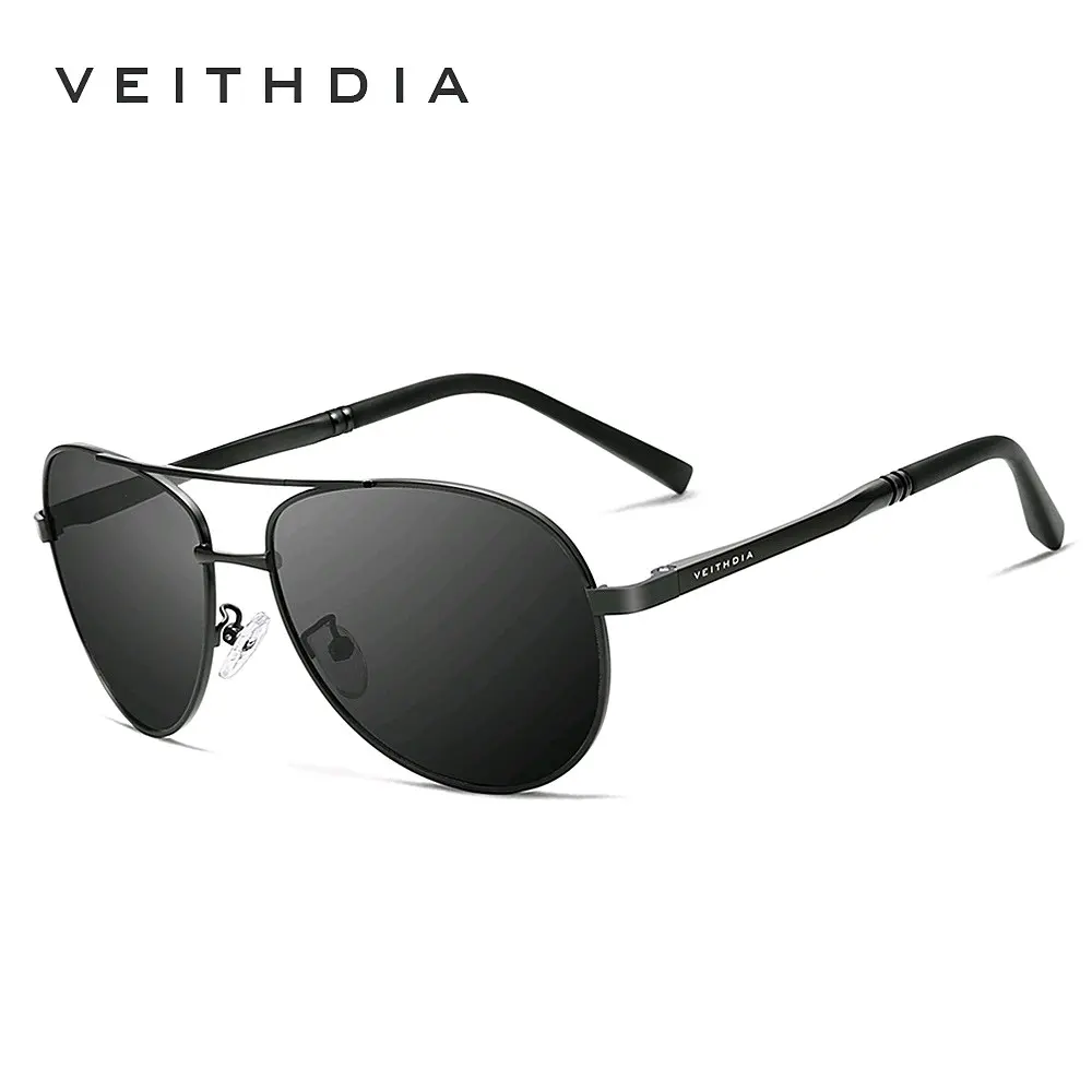 COD Kacamata Original polarized uv 400 anti silau Kacamata Aviator Laki-laki perempuan Frame Sunglasses