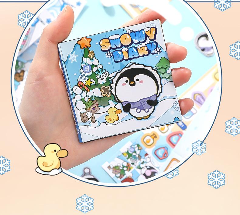 Product Introduction of Capybara Magnetic Quiet Book Stickers – Xinmo Creative Magnetic DIY Activity Book Educational Toy Stickers for Children 25