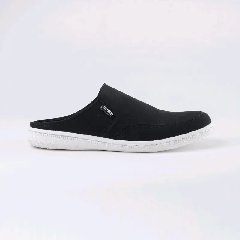 Sepatu Sandal Bustong Casual Shoes Pria Sendal Selop - Bahan Jeans Berkualitas, Sol TPR Anti-Slip, Empuk dan Fashionable 4