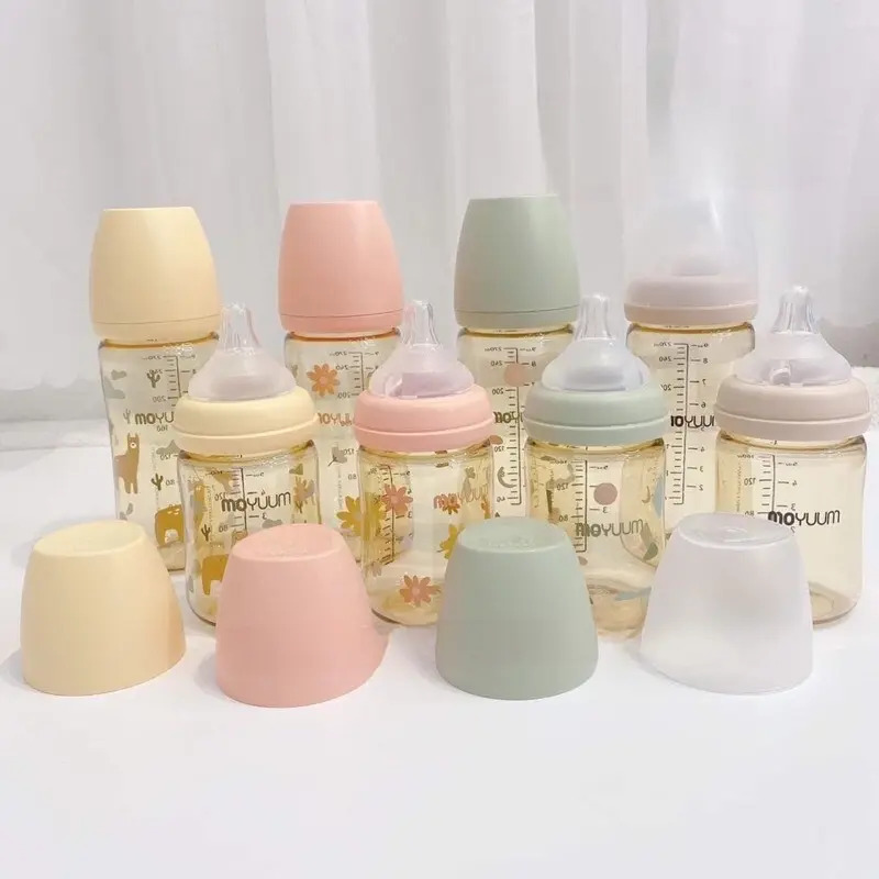 [ QUÀ TẶNG ] Bình sữa Moyum cao cấp nhựa PPSU size 170ml/270ml Cho Bé 1