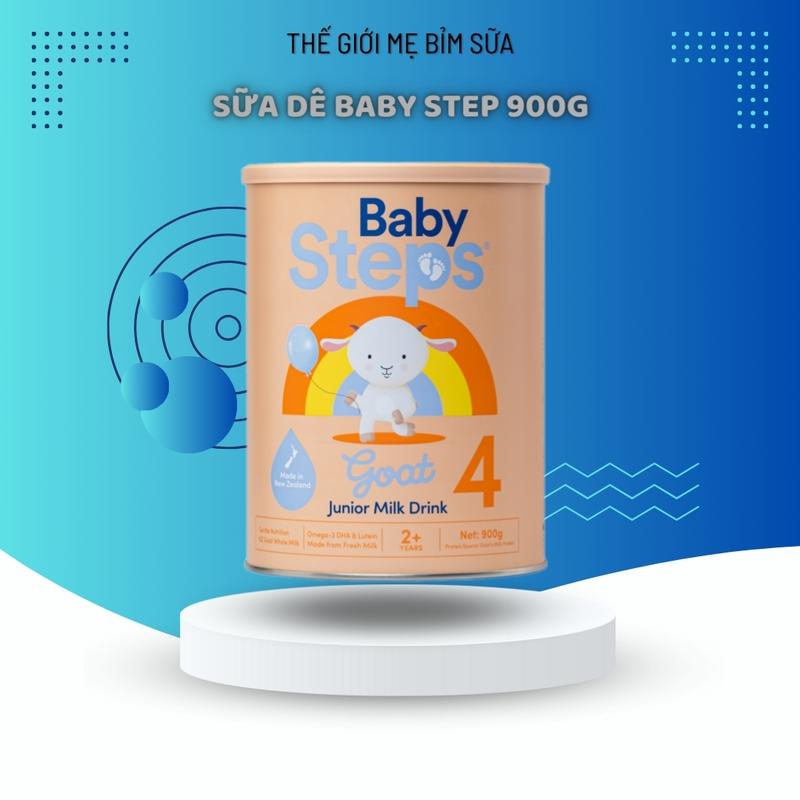 DEAL HOT S04001 Sữa dê baby steps xuất xứ Newzeland 900g