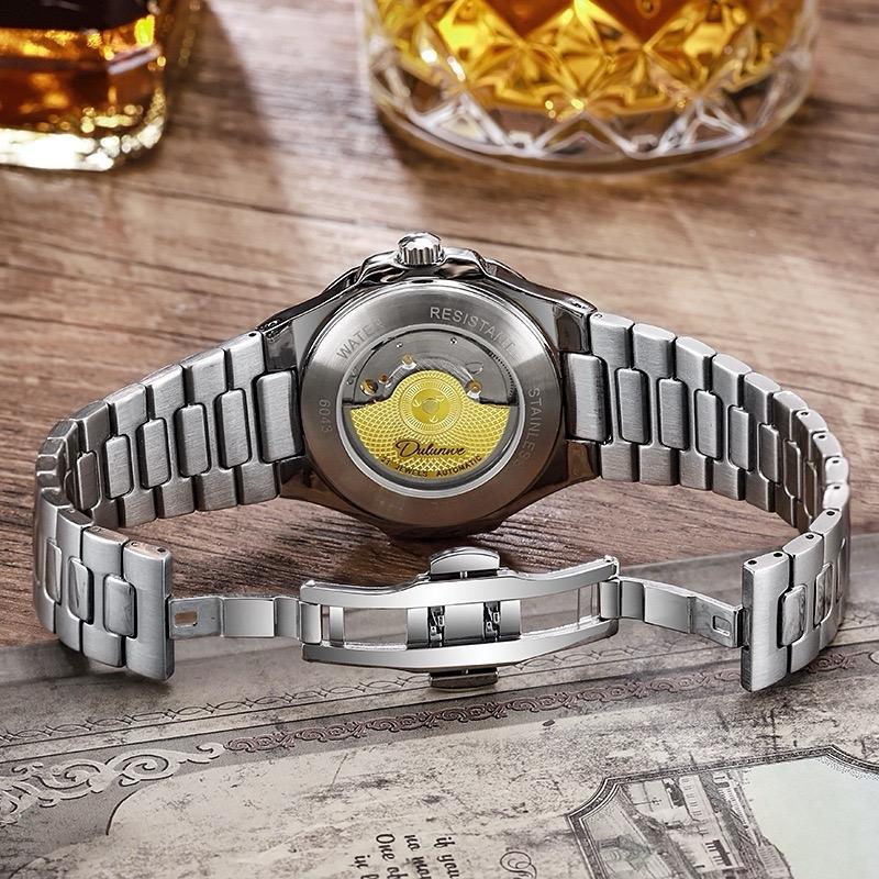 Đồng Hồ Nam Dulunwe D6043 Mặt Tàu Ngầm,Máy cơ Automatic 21 jewels... 2