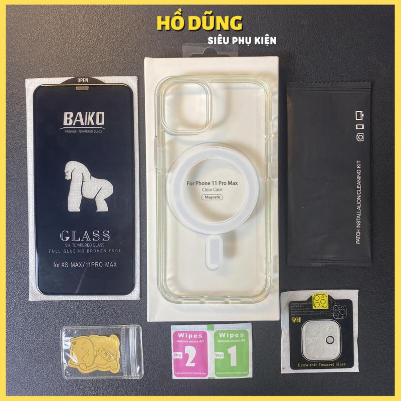  COMBO TRI ÂN 6 MÓN ỐP từ tính siêu chống sốc bảo vệ máy điện thoại 