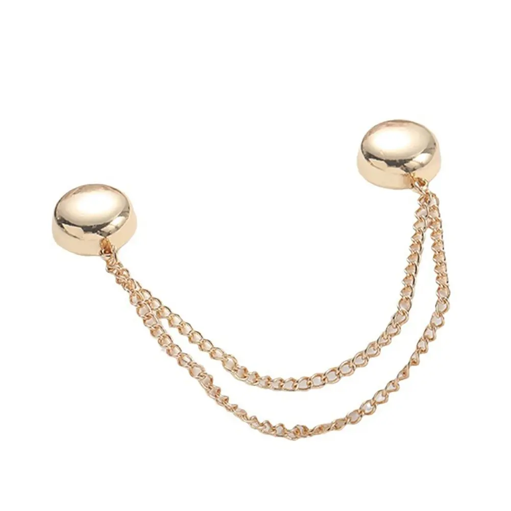 Sleeves fixed buckle magnetic chain buckle T-shirt hem change waist