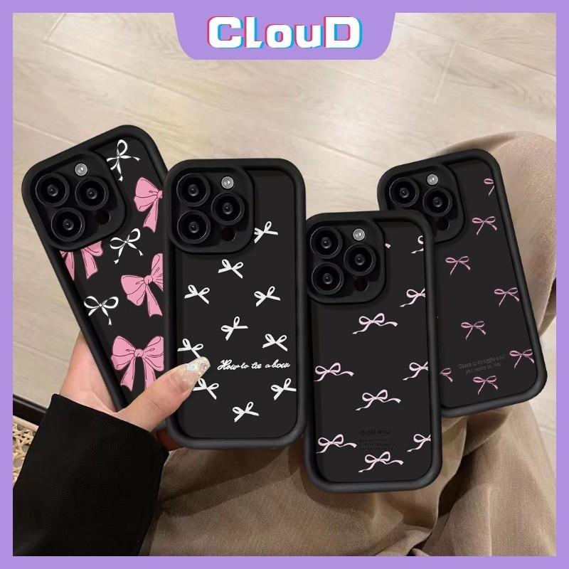 Ốp Cho Điện Thoại OPPO, Tương Thích Với A38, A16, A60, A77, A52, A55, A57, A96, A78, A54, A17K, A74, A18, A9, A5, A15, A31, A76, A95, A17, A58, A7, A1k, A16K, A12, A5s, A16s, Reno 10, 11, 5F, 8T, Ốp Hoạt Hình Dễ Thương Thắt Nơ Mắt Thiên Thần