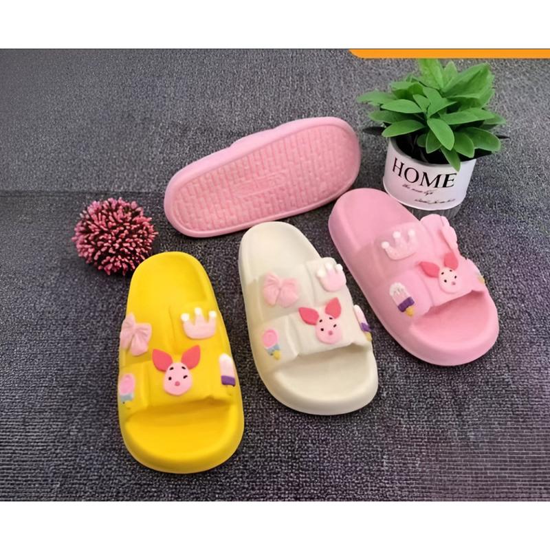  Dép Quai Ngang Bánh Mì HEO HỒNG Cực Xinh Nhẹ Êm Chân Cho Bé MÃ 268  Sandal 