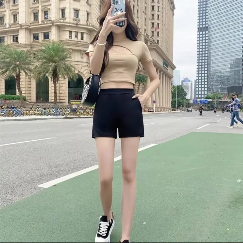 (QĐ-05)Combo 3c QUẦN LEGGING ĐÙI mềm mại thoải mái thoáng mát đủ size tới 75kg Nữ Voi Women 4