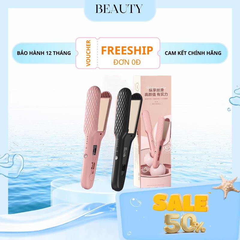 Máy Uốn Tóc Mini Tự Động Hàn Quốc 3 In 1 Máy Làm Xoăn Tự Động Kiêm Máy Duỗi Tóc Ép Tóc Ion Âm Tiện Dụng