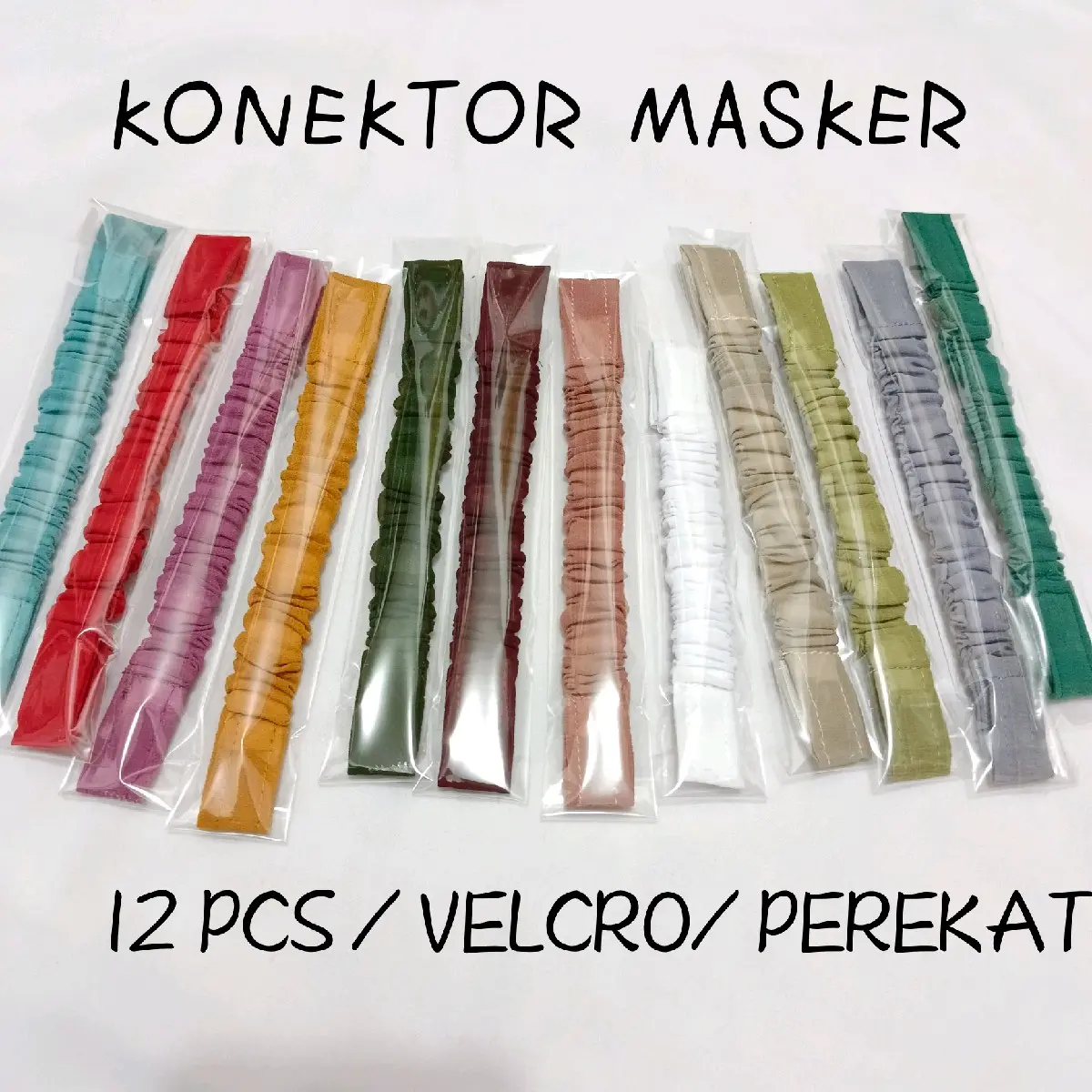 konektor hijab masker / KONEKTOR LUSINAN