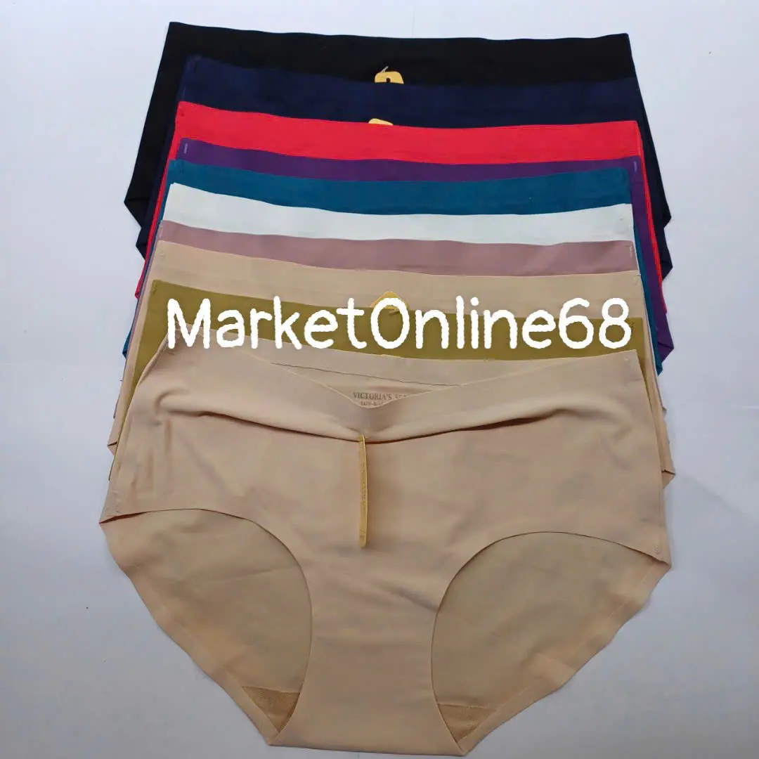 5 Quần Lót Nữ Su Đúc Trơn Loại 1 35kg Đến 56kg Không Đường May Chất Mềm Mịn Mát MarketOnline68 5033
