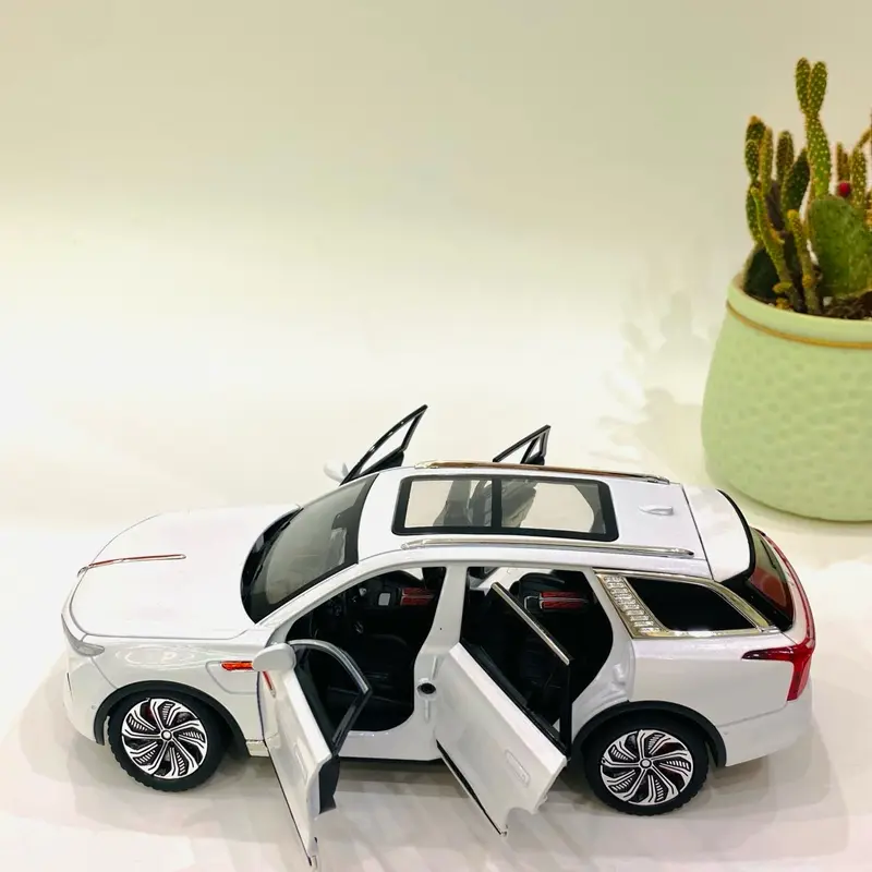 Mô hình xe Hongqi E-HS9 Toy Đồ Chơi Xe Mô Hình siêu xe mô hình diecast [ Tặng kèm biển số VIP ] & đồ chơi 6