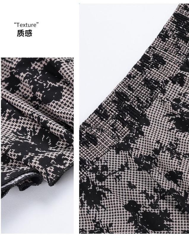 Product Introduction of Váy Mới Cho Mẹ TRUNG NIÊN, Cạp Cao Co Giãn, Thiết Kế Hoa, Thích Hợp Cho Mùa Hè, Dài Trung Bình 72 Dài, Thích Hợp Cho Múa Vuông, Chất Liệu Mỏng, 2024 4