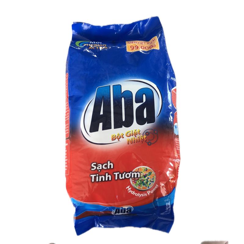  Bột giặt nhiệt Aba 5,7kg Làm Sạch - Sạch tinh tươm 