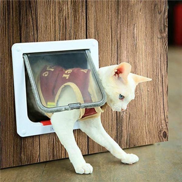 Cửa Ra Vào Cho Chó, Thú Cưng Bằng Lỗ, Nghệ Thuật, Kính Mỏng Hai Chiều, Lắp Đặt Bằng Sắt, Hộp Đựng Đồ, Thích Hợp Cho Cửa Phòng Ngủ, Có Cửa Ra Vào Cho Mèo 4