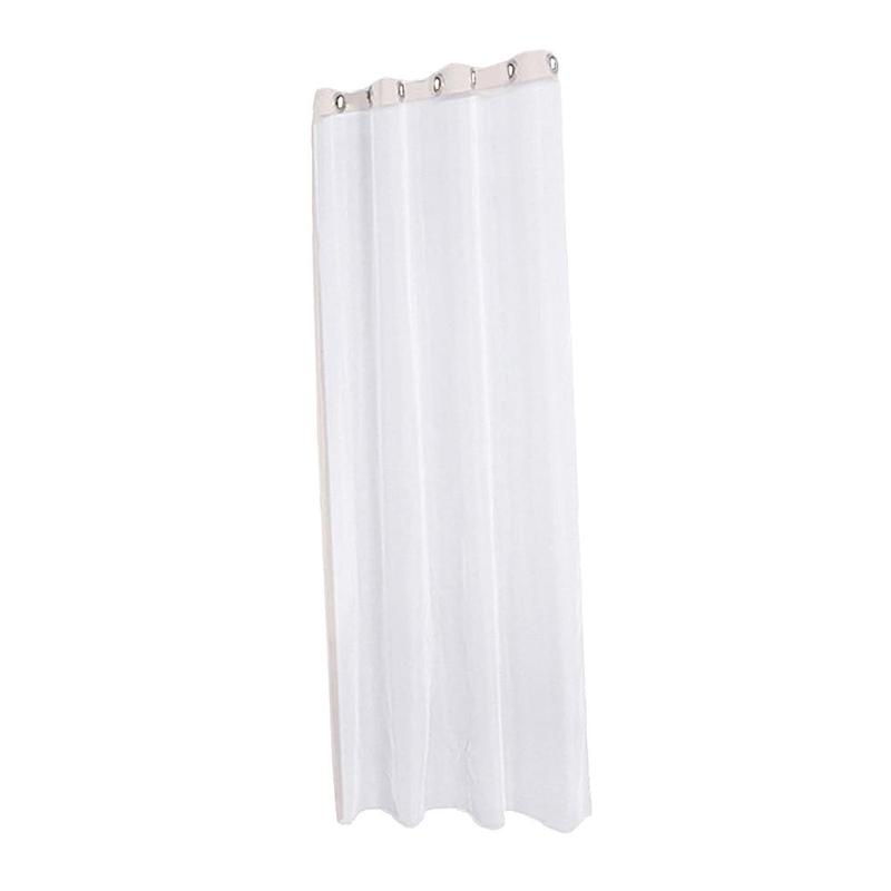 Outdoor Drapes Patio Curtains - 1 Panels Grommets Top Indoor Outdoor Curtains Waterproof White Patio Sheer Pergola Curtains Drape 1