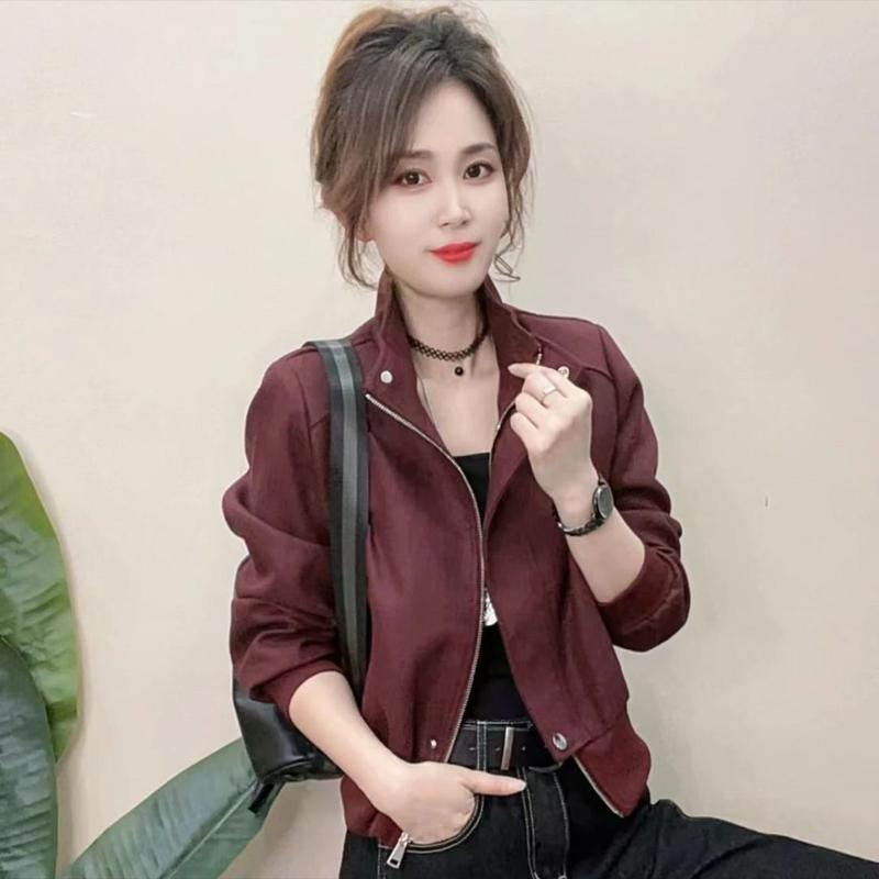 Product Introduction of Unique Super Nice Short Coat for Women 2024 New Top-Selling Product Fashion Western Style Youthful-Looking Beautiful Top Spring and Autumn Womenswear Jackets Lingerie Comfort Outerwear Basic Casual Longsleeve Minimalist 4