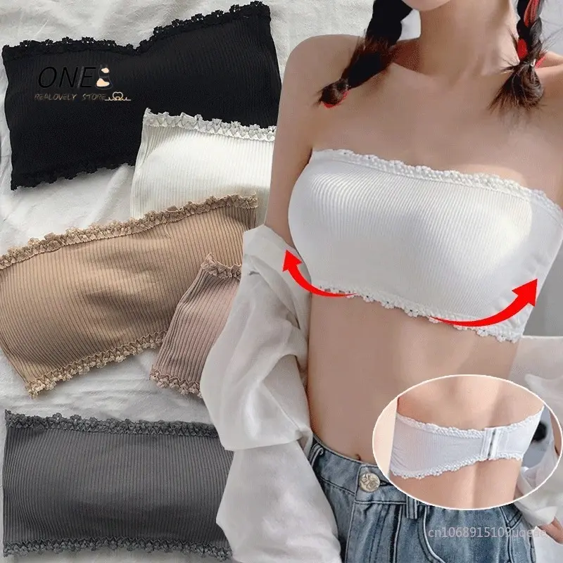 Đồ Lót Không Dây, Dành Cho Phụ Nữ, Tập Hợp Ngực Nhỏ Chống Trượt, Áo Ngực Vô Hình Lưng Đẹp, Mỏng, Chống Trượt