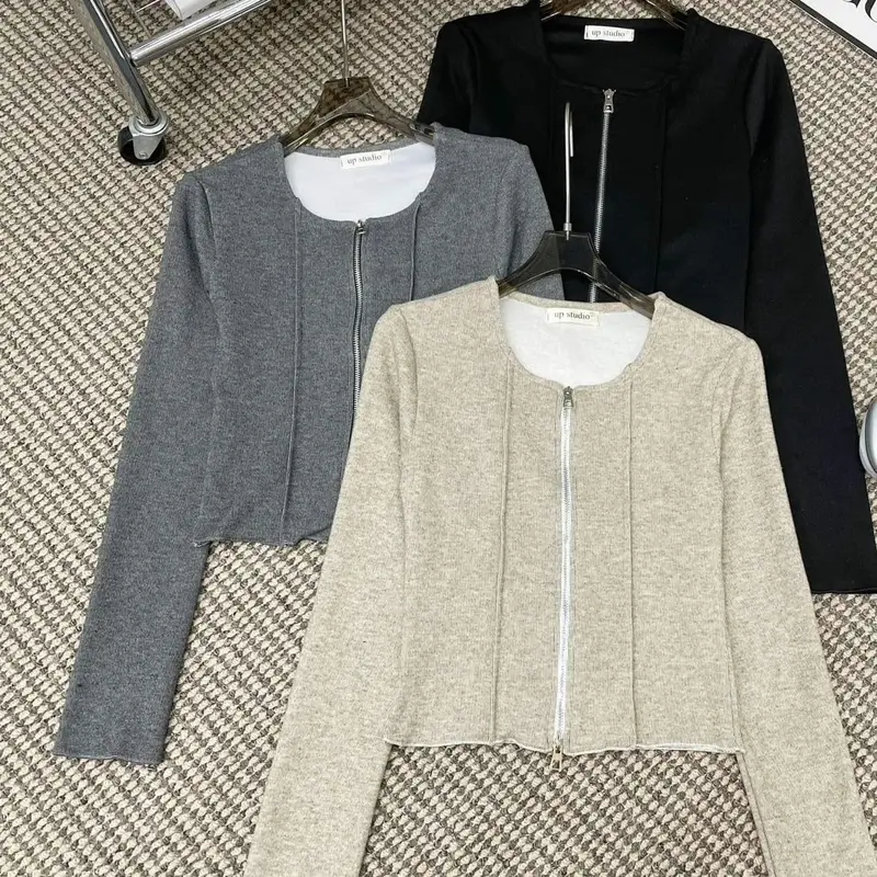 Áo tăm cổ mở khoá hai chiều A3939 Nana nana21 nữ women 0