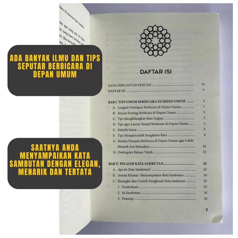 Buku Panduan Menyampaikan Kata Sambutan (ada contoh sambutan, mc dan doa acara) 2
