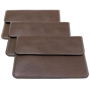 Ví đựng giấy tờ xe ô tô, da sang trọng, da pu Nam Hình Chữ Nhật