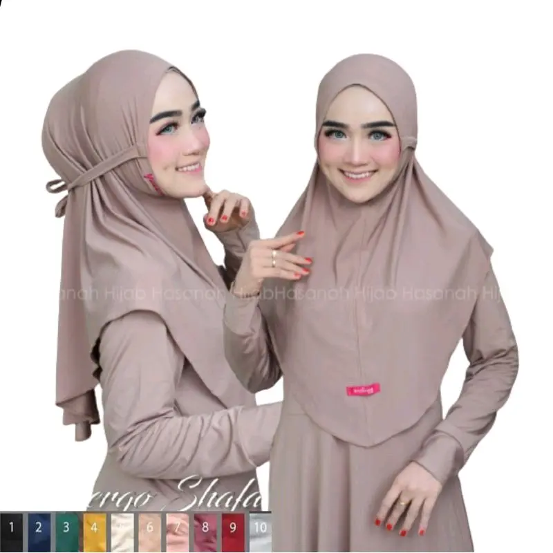 PROMO HIJAB BARGO BELI 3,PCS 65,RB Polos Instan Bergo