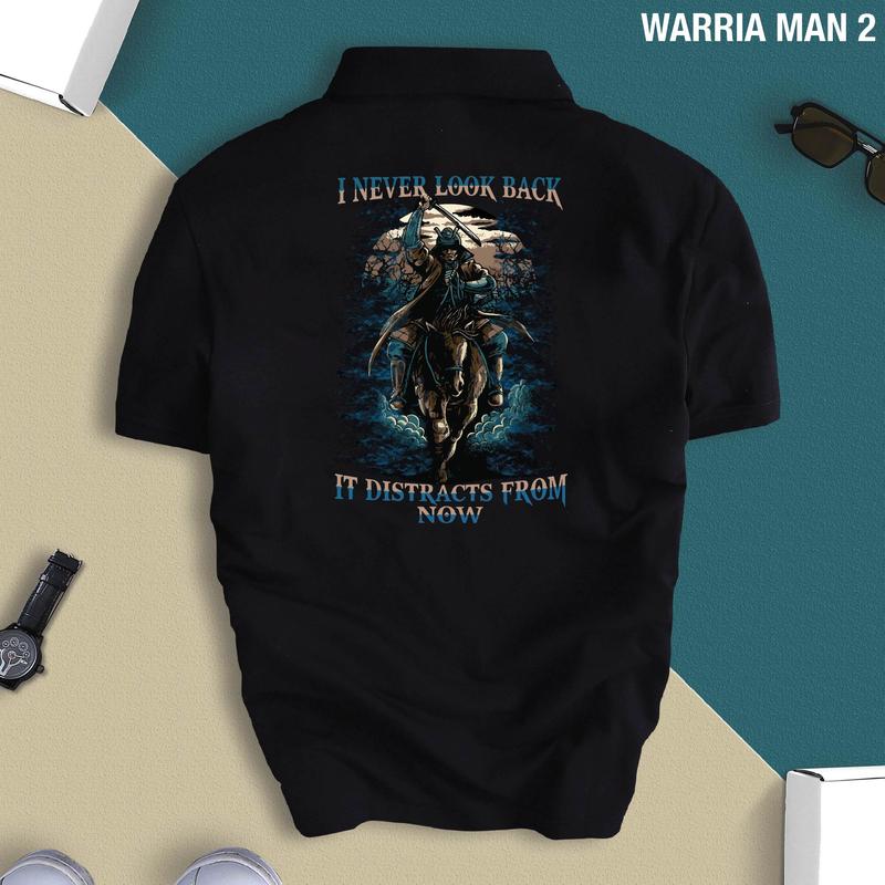 Áo Thun Polo Nam WARRIA MAN chất Cao Cấp Chuẩn Form, Trẻ Trung, Thấm Hút, Thanh Lịch Menswear Có Cổ Ngắn Tay Cọc Tay Cotton Shirt 5